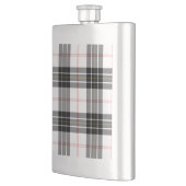 Flasque Pherson tartan noir blanc plaid (Gauche)