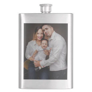 Flasque Photo de famille personnalisée personnalisée perso