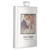 Flasque Photo et monogramme de Mariage de conservation per (Droite)