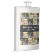 Flasque photocollage et texte (Droite)