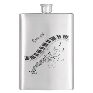 Flasque Piano Keyboard Music Design Personnel