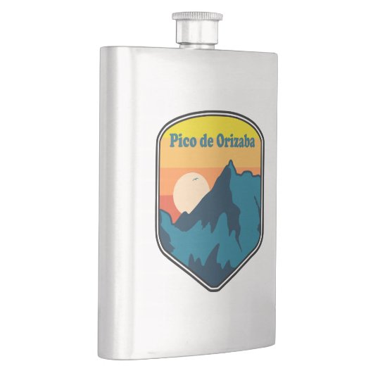 Flasque Pico de Orizaba Mexique Sunrise (Droite)