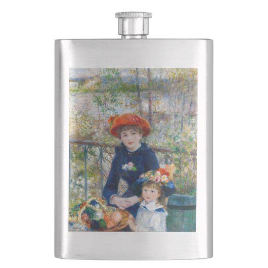 Flasque Pierre-Auguste Renoir - Deux soeurs sur la terrass (devant)