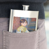 Flasque Pierre-Auguste Renoir - Enfant avec chat (En situation)