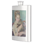 Flasque Pierre-Auguste Renoir - Femme avec chat (Gauche)