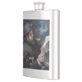 Flasque Pierre-Auguste Renoir - Lecture Claude Monet (Gauche)