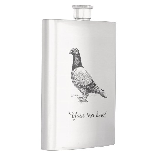 Flasque Pigeon (Droite)