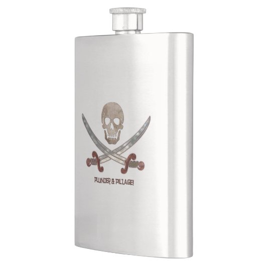 Flasque Pillage et pillage Pirate Calico Jack (Gauche)