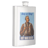 Flasque Pilotes d'aviation afro-américains de 2ÈME GUERRE  (Droite)