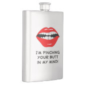 Flasque Pincement de vous dans ma bouche de Smart d'esprit (Droite)