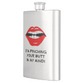 Flasque Pincement de vous dans ma bouche de Smart d'esprit (Gauche)