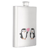 Flasque Pingouins dans l'amour (Droite)