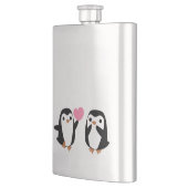 Flasque Pingouins dans l'amour (Gauche)