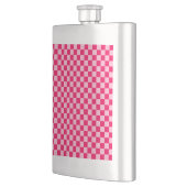 Flasque Pink Combination Classic Checkerboard par STaylor (Gauche)