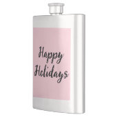 Flasque Pink pastel joyaux vacances Noël stylet simple (Gauche)