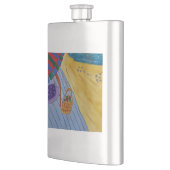 Flasque Pique-Nique Sur La Plage Classique (Gauche)