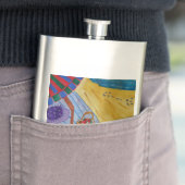 Flasque Pique-Nique Sur La Plage Classique (En situation)