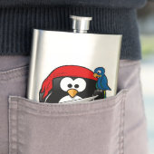 Flasque Pirate Penguin et Parrot (En situation)
