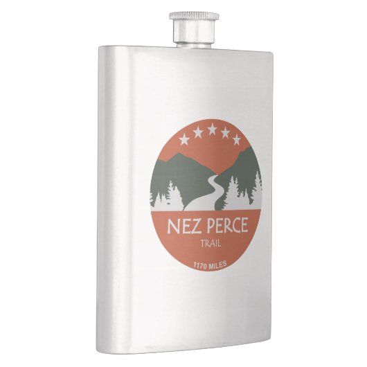 Flasque Piste de Nez Perce (Droite)