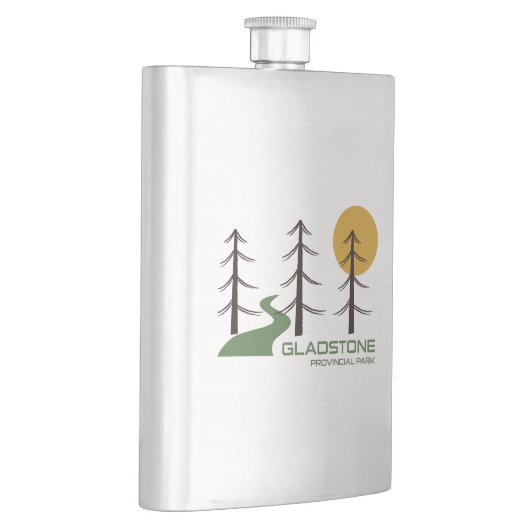 Flasque Piste du parc provincial Gladstone (Droite)