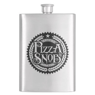 Flasque Pizza Snob - amusant amateur de pizza