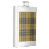 Flasque Plaque noire jaune tartan MacLeod (Droite)