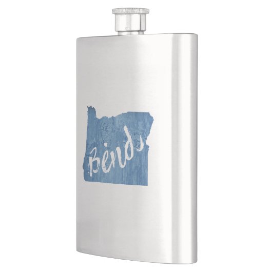 Flasque Pli, grain de bois de l'Oregon (Gauche)