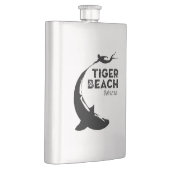 Flasque Plongée de requins à Tiger Beach (Droite)