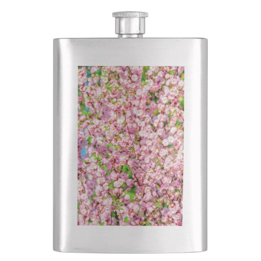 Flasque Plum à fleurs (devant)