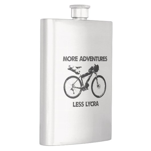 Flasque Plus d'Aventures Moins Lycra Bikepacking (Droite)