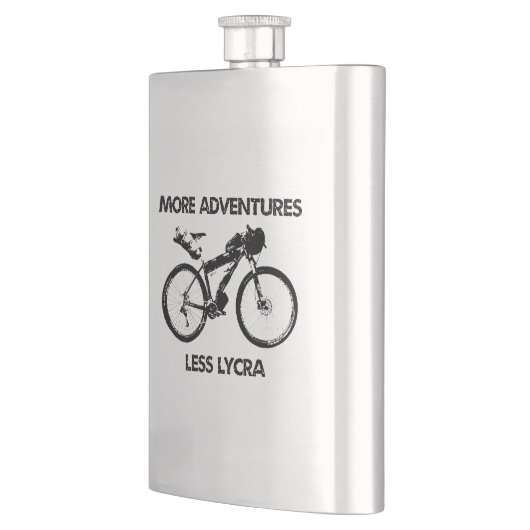 Flasque Plus d'Aventures Moins Lycra Bikepacking (Gauche)