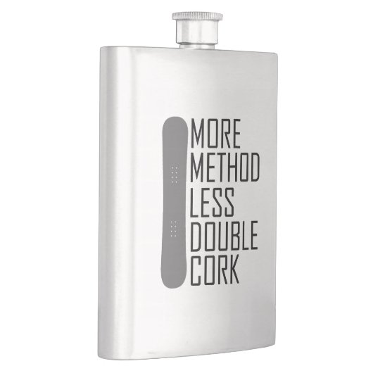 Flasque Plus de méthode Moins de double liège (Droite)