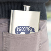 Flasque Poconos (En situation)