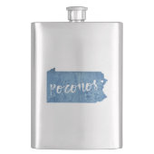 Flasque Poconos, Pennsylvanie (devant)