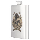 Flasque Pointer à poil dur allemand (Gauche)