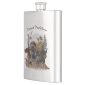 Flasque Pointeur À poils durs allemand (Gauche)