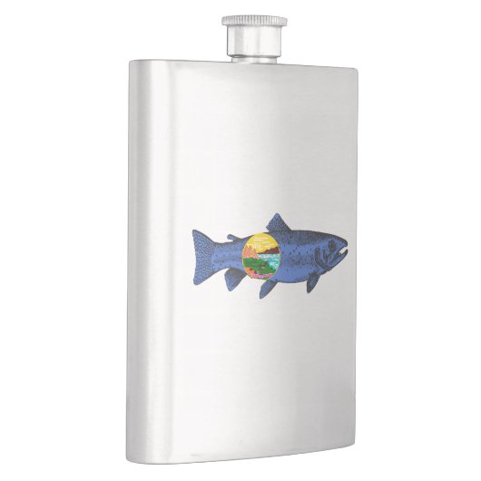 Flasque Poisson Montana (Droite)