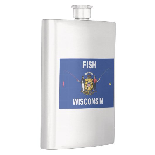 Flasque Poisson Wisconsin (Droite)