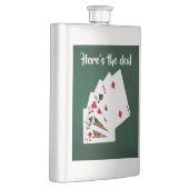 Flasque Poker Hands - One Pair - Jack - Voici l'affaire (Droite)