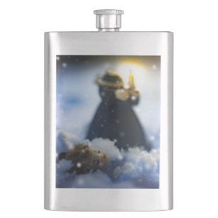 Flasque Porcelaine en Neige X