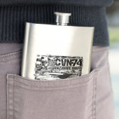 Flasque Porte-avions John C. Stennis Classic Flask (En situation)