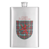 Flasque Porteous Tartan Scottish Plaid Lion Rampant (devant)