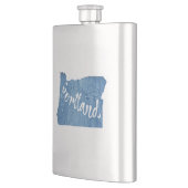 Flasque Portland, Oregon Wood Grain (Gauche)