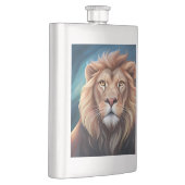 Flasque Portrait Art numérique Lion-56556 (Droite)