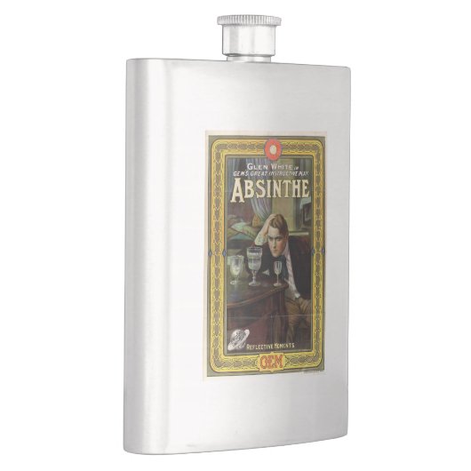 Flasque Poster Classic Absinthe (Droite)