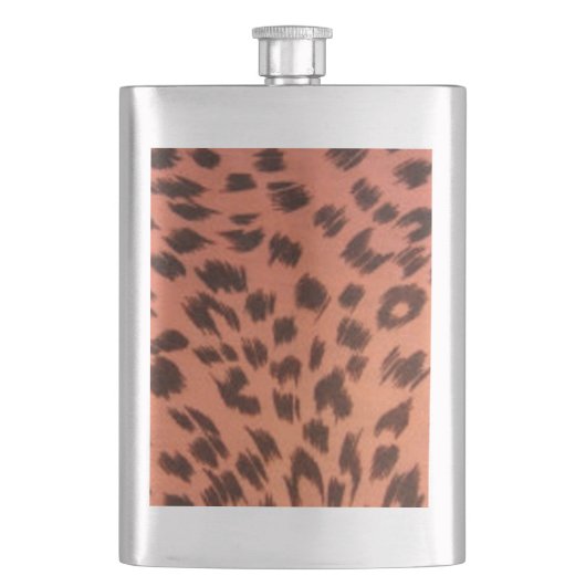 FLASQUE POSTER DE ANIMAL ROSE (devant)