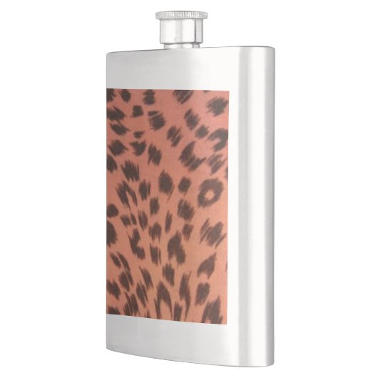 FLASQUE POSTER DE ANIMAL ROSE (Gauche)