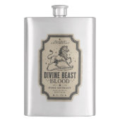 Flasque Potion de l'Apothicaire Sorcière Vintage (devant)