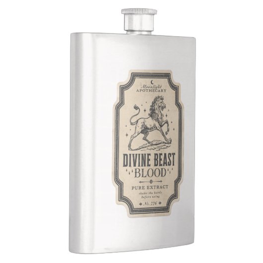 Flasque Potion de l'Apothicaire Sorcière Vintage (Droite)