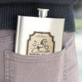 Flasque Potion de l'Apothicaire Sorcière Vintage (En situation)